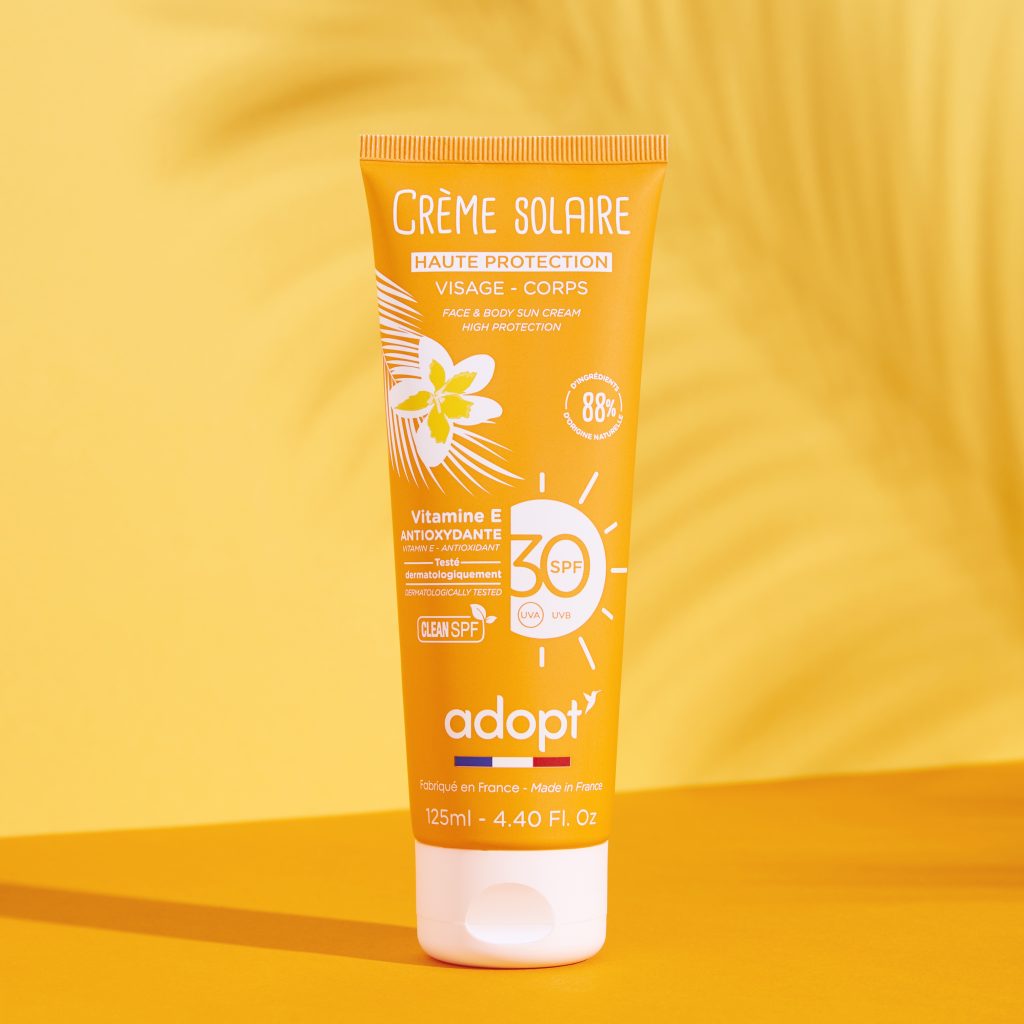 crème solaire adopt