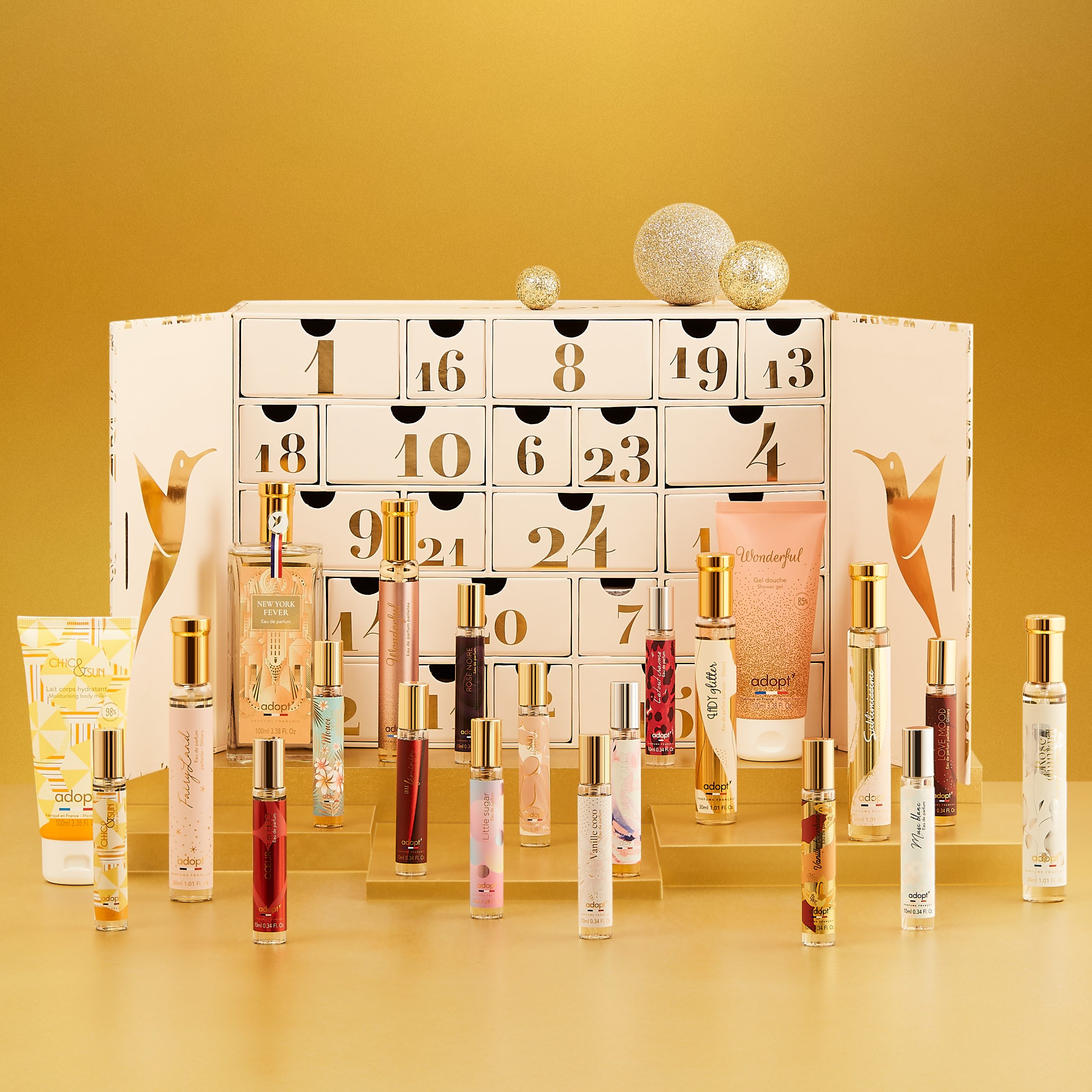 Essence Coffret Cadeau Calendrier de l'Avent 24 moments de joie