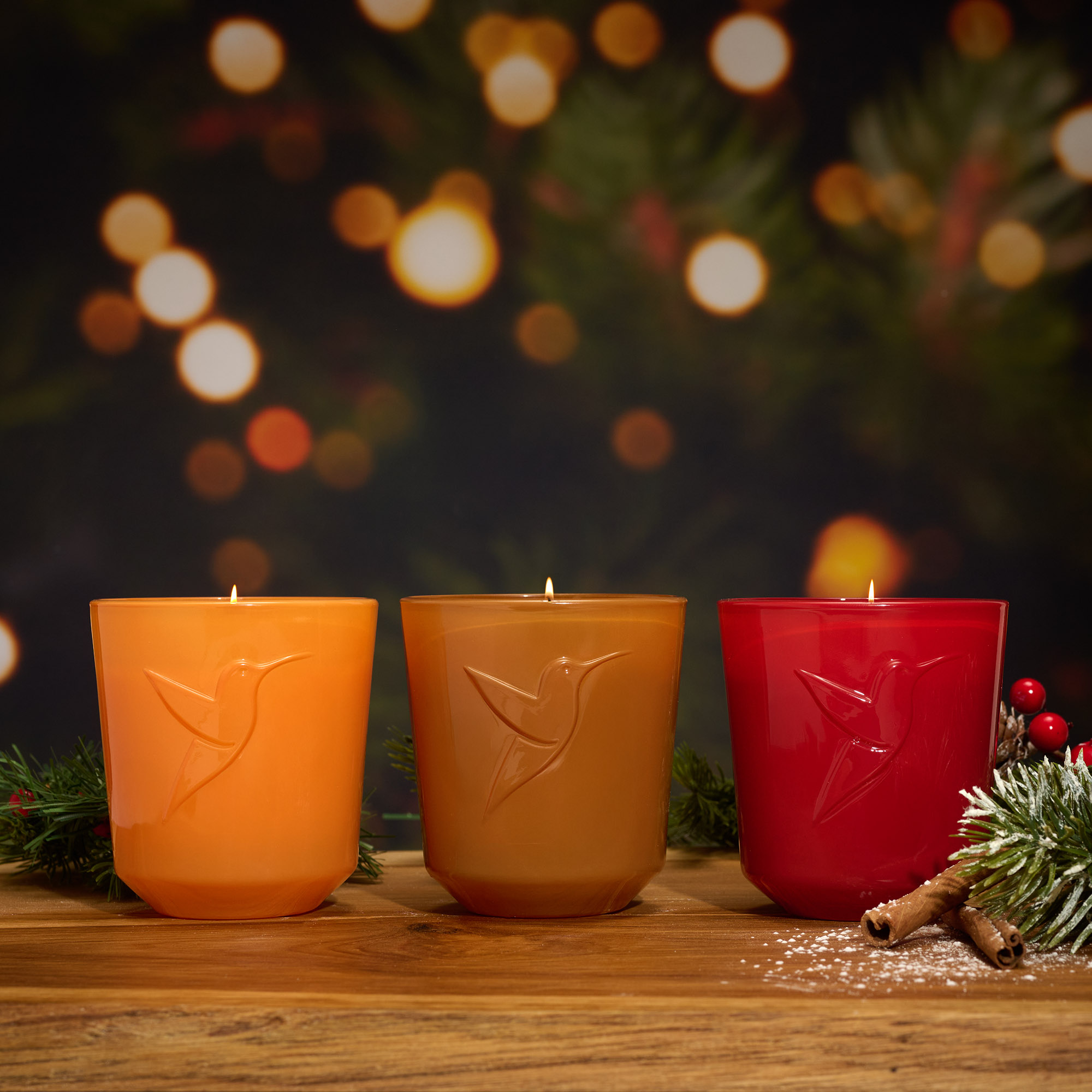 Bougies de Noël : une ambiance chaleureuse au pied du sapin