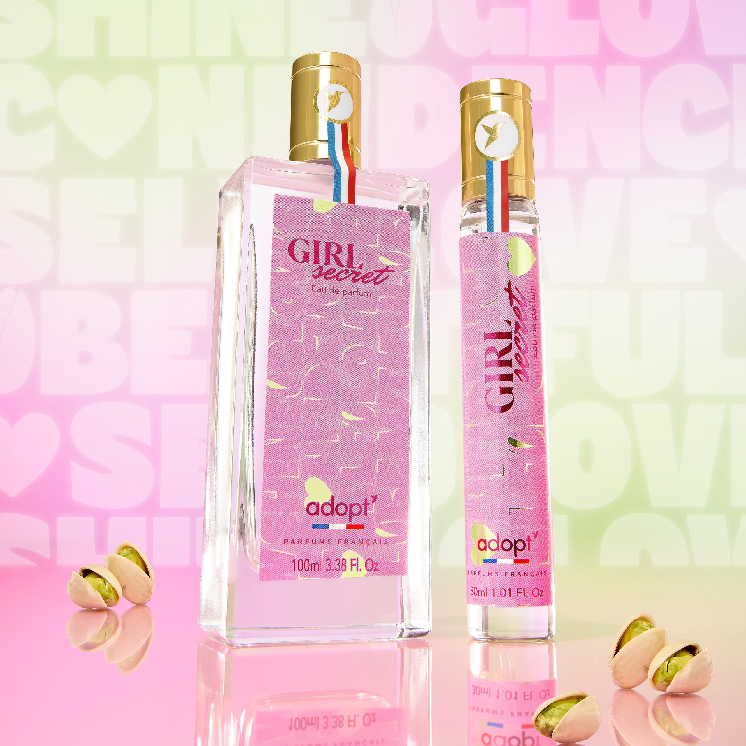 Parfum pistache : Girl Secret révèle votre Girl Power !