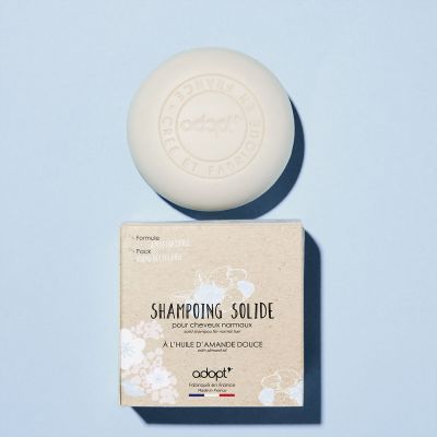 Musc Blanc - Shampoing solide 75g adopt'
