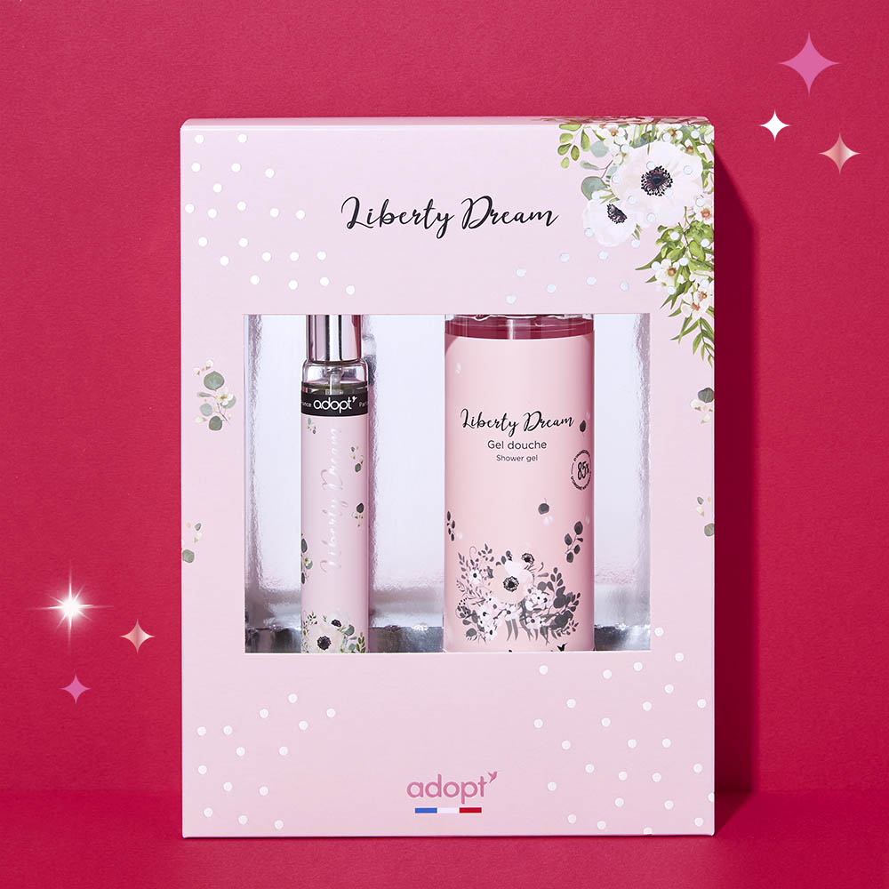 Liberty dream - Coffret Eau de parfum 30ml + gel douche 250ml