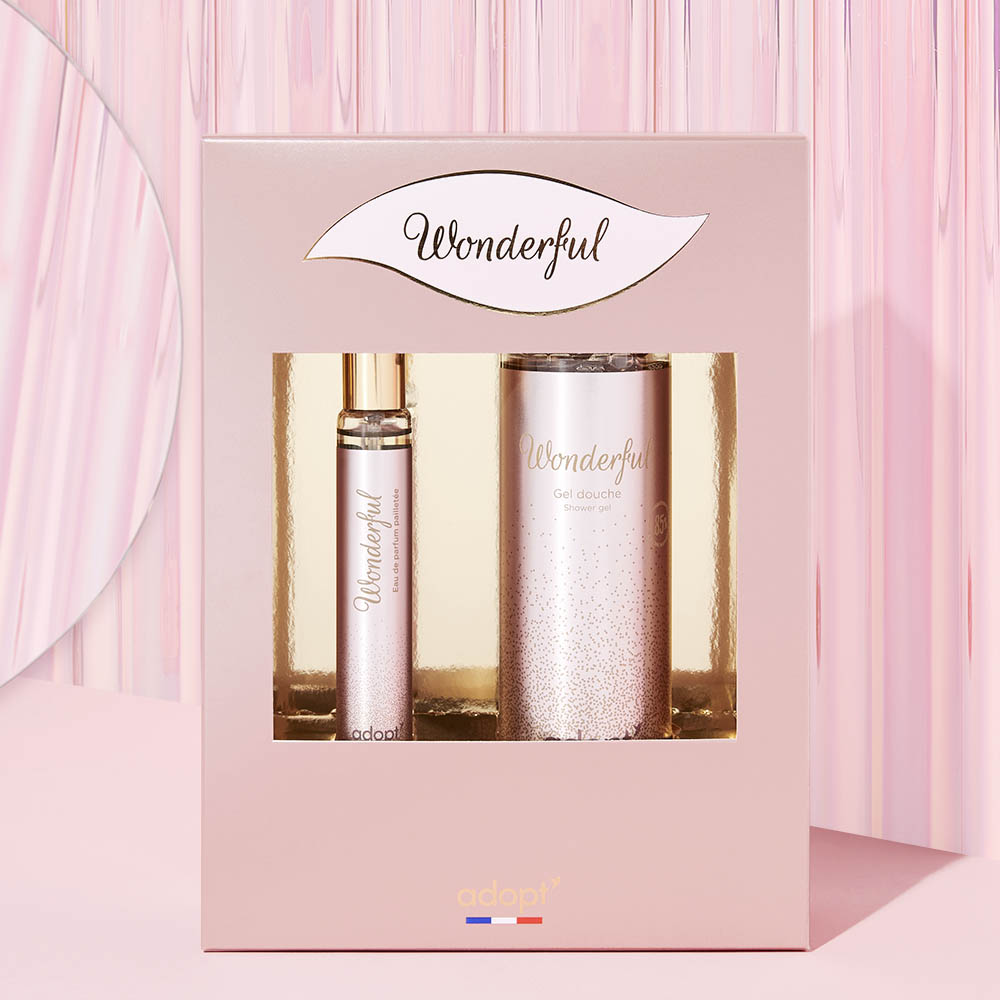 Wonderful - Coffret Eau de parfum 30ml + gel douche 250ml