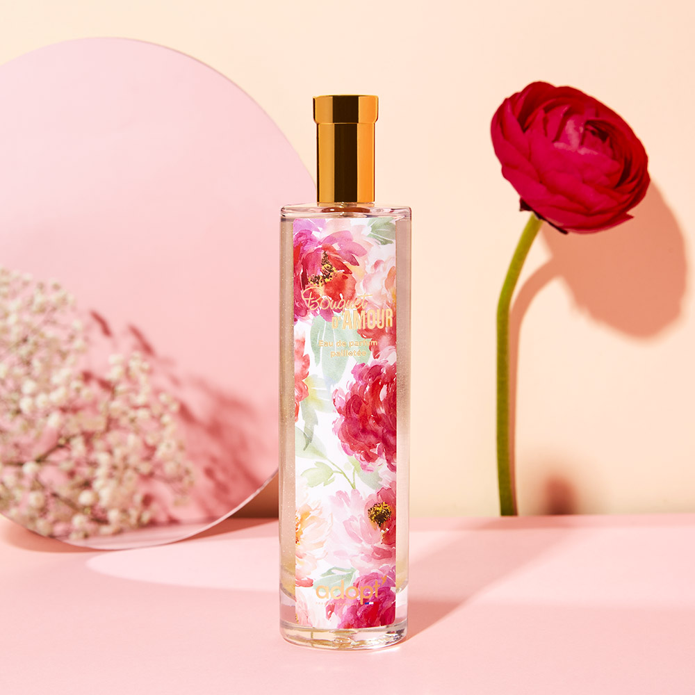Bouquet d'amour - Eau de parfum pailletée 100ml