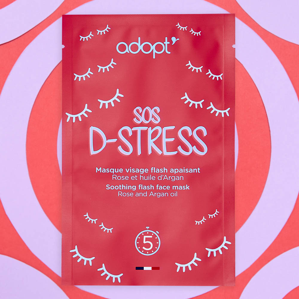 SOS D-stress - Masque tissu apaisant